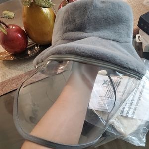 Bucket Hat w/ Face Shiel ( Removable)